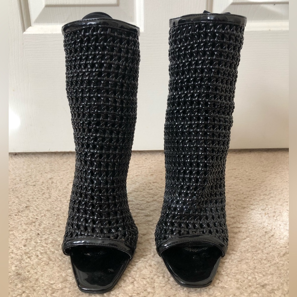 Open Toe , Caged , Statement Bootie ! - image 2